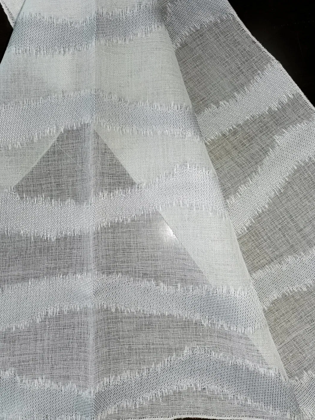 New Arrival Zebra Design of 100% Polyester Jacqarud Curtain Fabric