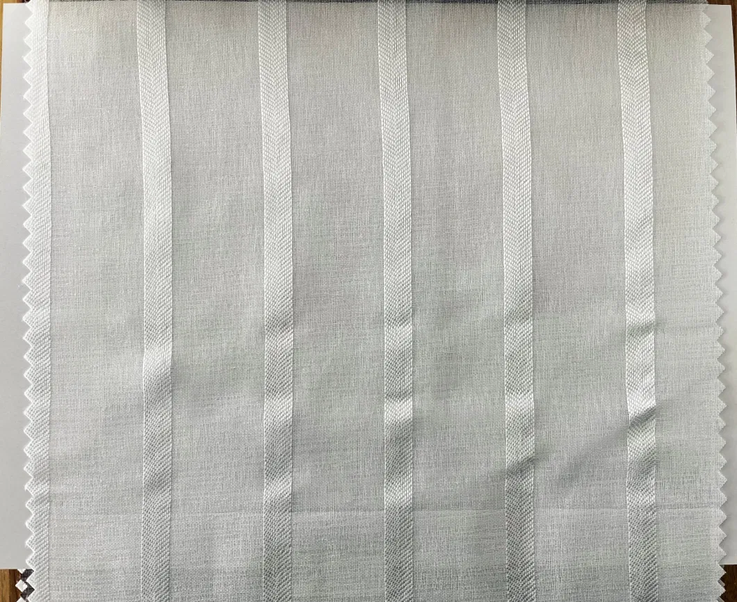 Special Yarn Made 100% Polyester Yarn Sheer Curtain Fabric