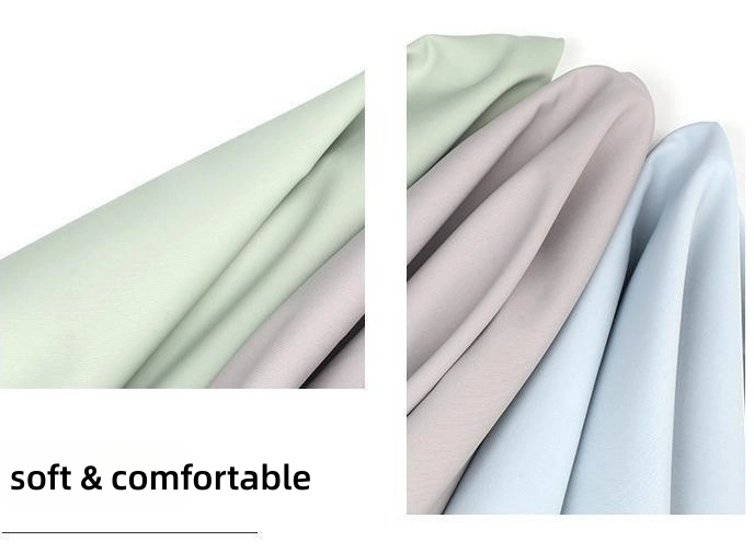 100% Polyester T800 T400 Plain Stretch Elastic Twill Anti-Static Waterproof Taffeta Jacquard Fabric for Outdoor Sportswear Outdoor Coat Jacket Uniform