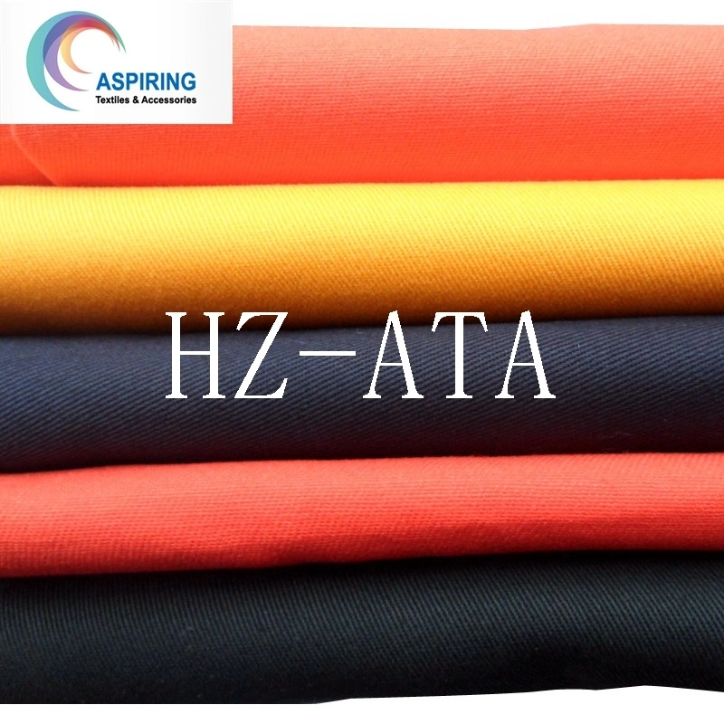 Tc Twill 2/1 Dyed Cotton Fabric for Garment