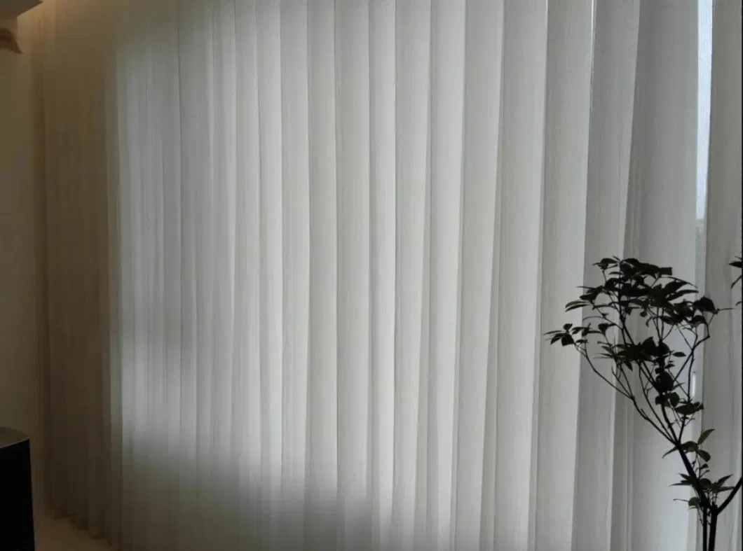 Customized Shangri-La Blinds Roller Sheer Fabric Horizontal Window Blinds Fabric