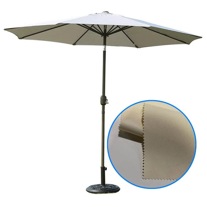 100% Polyester Oxford Fabric with PU Coated for Beach Umbrella