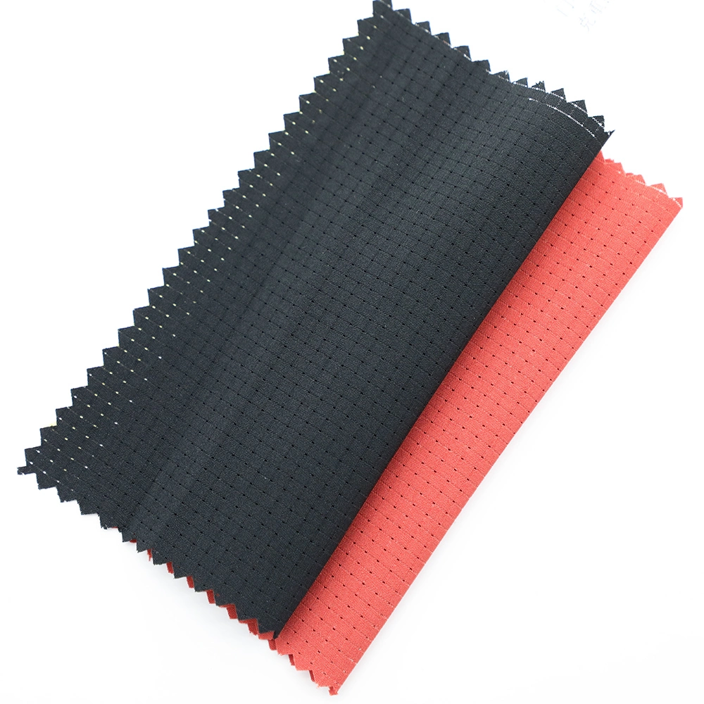 Recycle Woven Wr Waterproof Breathable Outdoor Stretch Polyester Spandex Plain Weft Twist Fake Memory Jacquard Garment Fabric for Coat Jacket Uniform