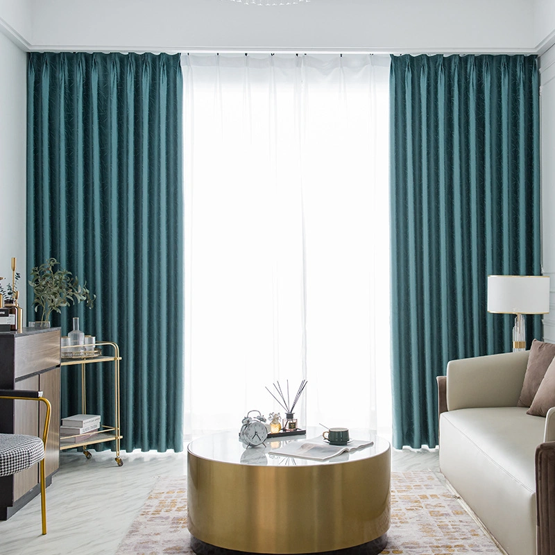Polyester Thickened Diamond Stripe Home Curtain Fabric