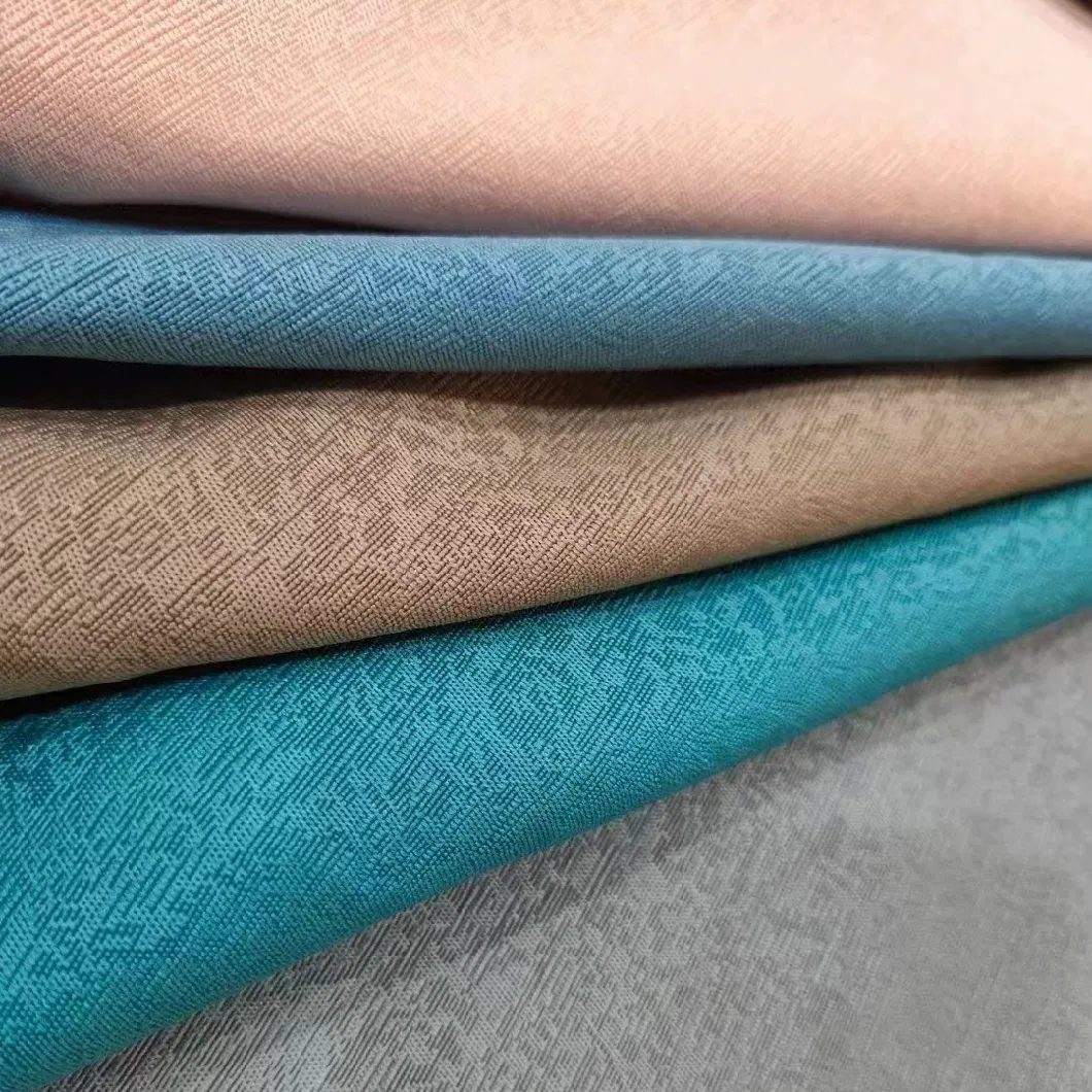 Double Size Plain Curtain Fabric for Dubai 2.8m Size and 3.2m Size