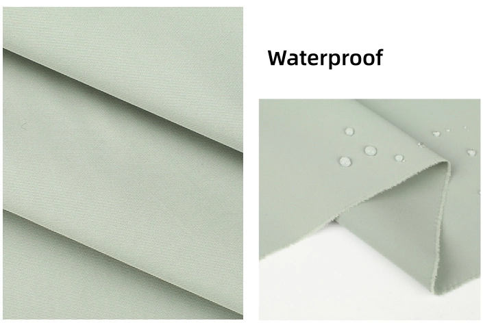 Breathable Quick Dry Wr Sunscreen Ripstop Elastic Twill Polyester/Nylon Oxford Textile Fabric with PVC TPU PU Coating for Bag Raincoat Umbrella Luggage