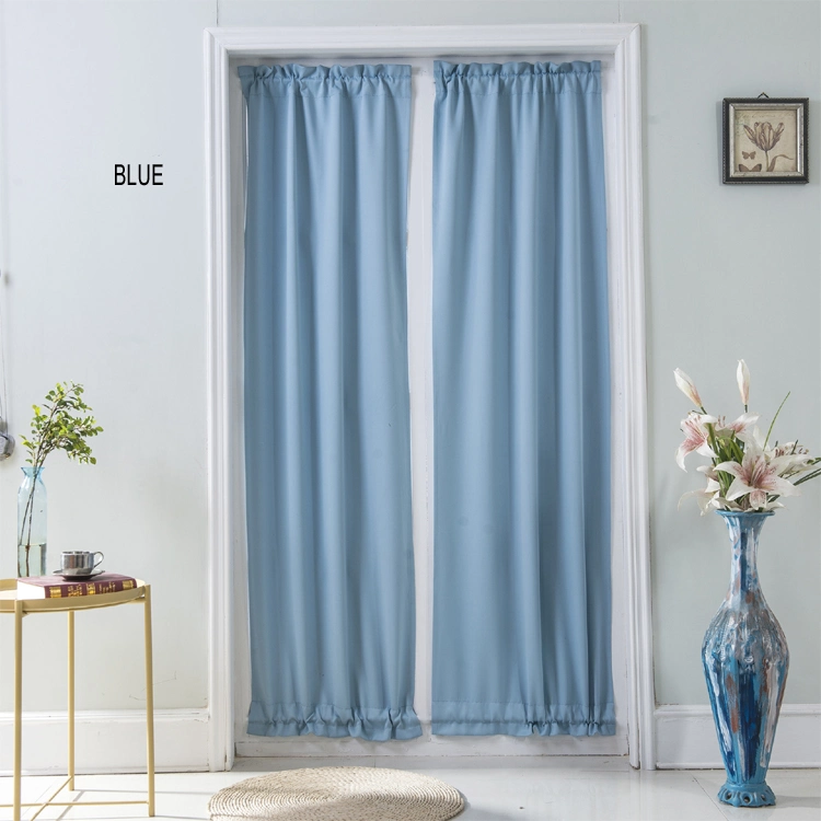 Outdoor Rainproof Sunscreen Plain Dyed High Shading Curtain Fabric