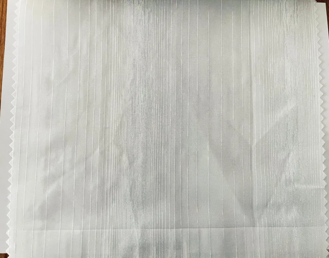 Special Yarn Made 100% Polyester Yarn Sheer Curtain Fabric