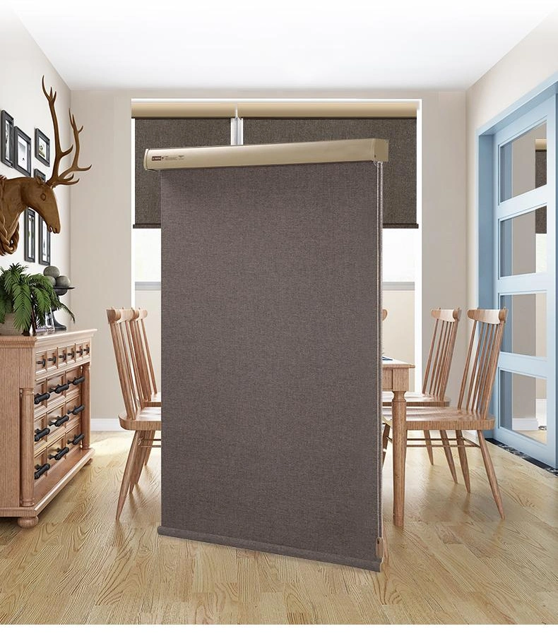 Flax Roller Blinds Fabric Imitation Linen Fabric Blackout Roller Blinds Roller Shade 100% Polyester