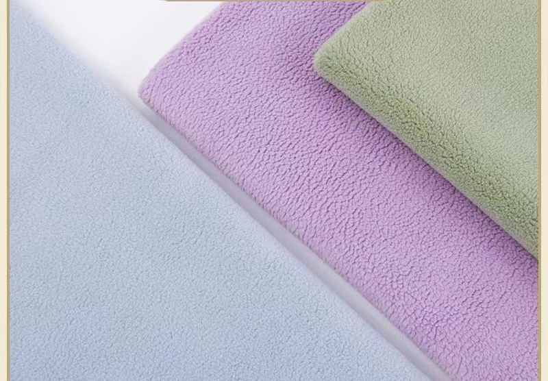 Hot Selling 100%Polyester Super Soft Velvet Knitted Fabric Velour Fabric for Dress Garment/Curtain/Sofa