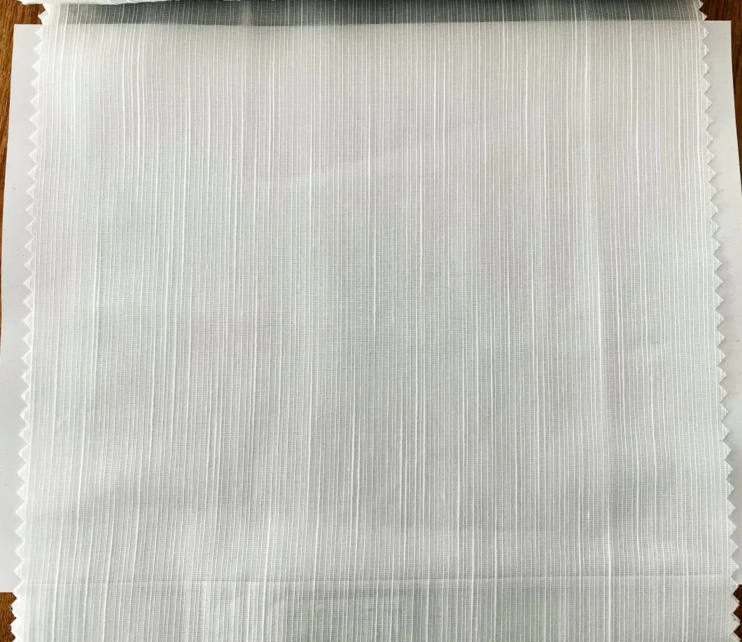 Special Yarn Made 100% Polyester Yarn Sheer Curtain Fabric