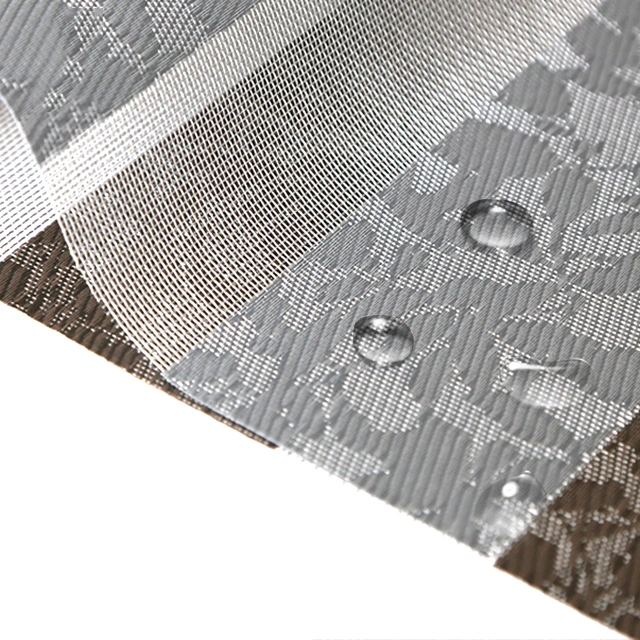 Rome Waterproof Moldproof Sunscreen Zebra Blinds Fabric