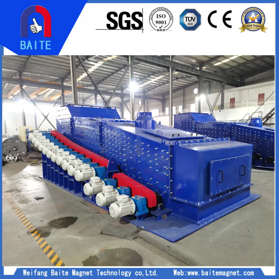 ISO Certified Inclined Rolling Coal Screen/Coal Roller Screen for Crushing/Coal Handling System