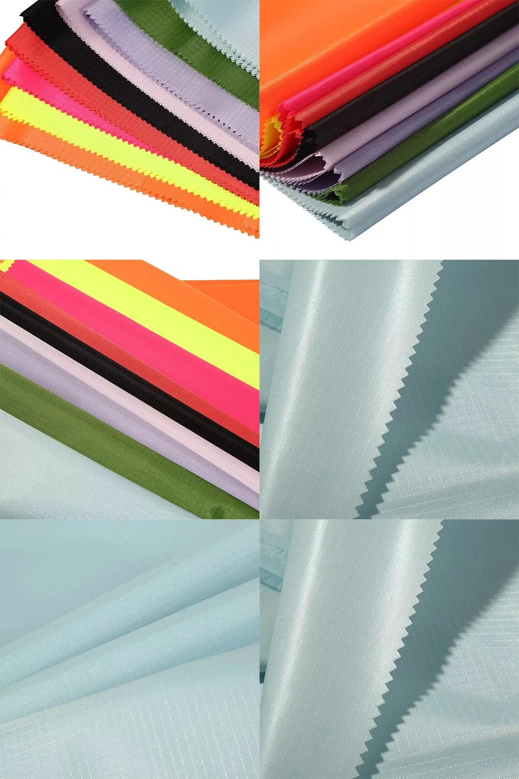 Customized Waterproof 100% Polyester Oxford PVC Coating Ripstop Fabric