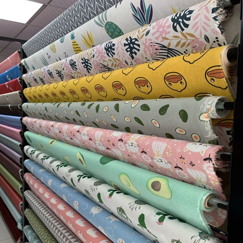Cheap Price Polyester PVC Printed Raincoat Sunshade 300 Different Patterns Taffeta Fabric
