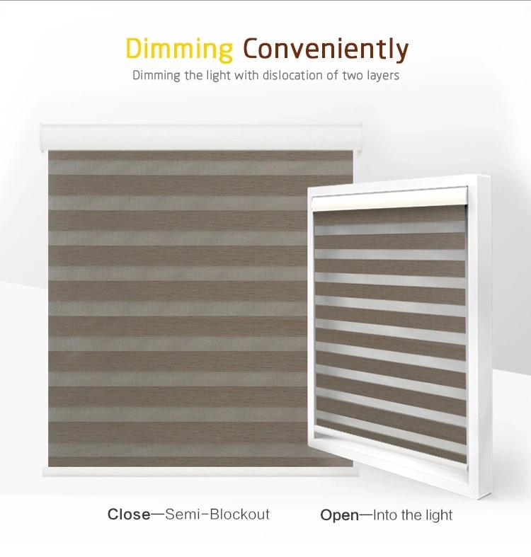 Day and Night Zebra Blinds Fabric Sunscreen