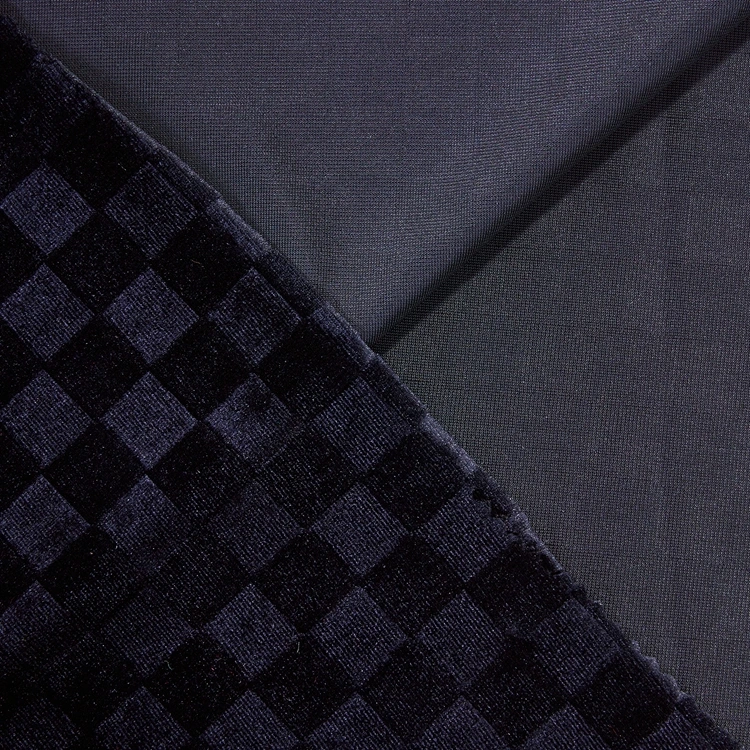 Custom New Emboss Home Waterproof Velvet 100 Polyester Blackout Curtains Fabric