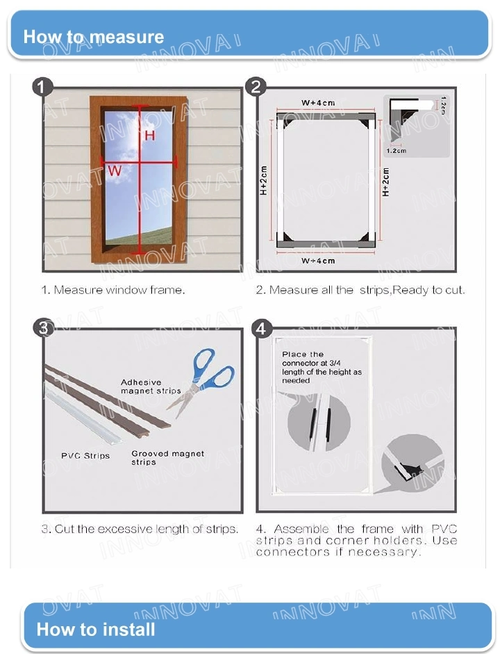 Dust Proof Invisible Insects Net Transparent Roller Mosquito Window Screen Net Roll-up Fly Screen for Window