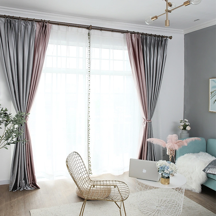 Modern Interior Blinds Shade 100 Polyester Zebra Window Curtains