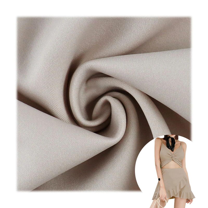 90% Polyester 10% Spandex High Elastic Swimwear Fabric for Bikini