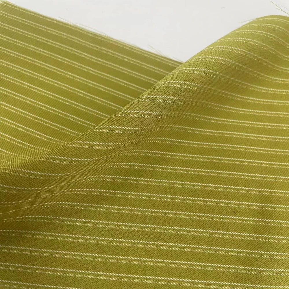 41% Acetate 25%Polyester 14%Viscose Satin Stripe Stretch Fabric for Dresses Pajamas.
