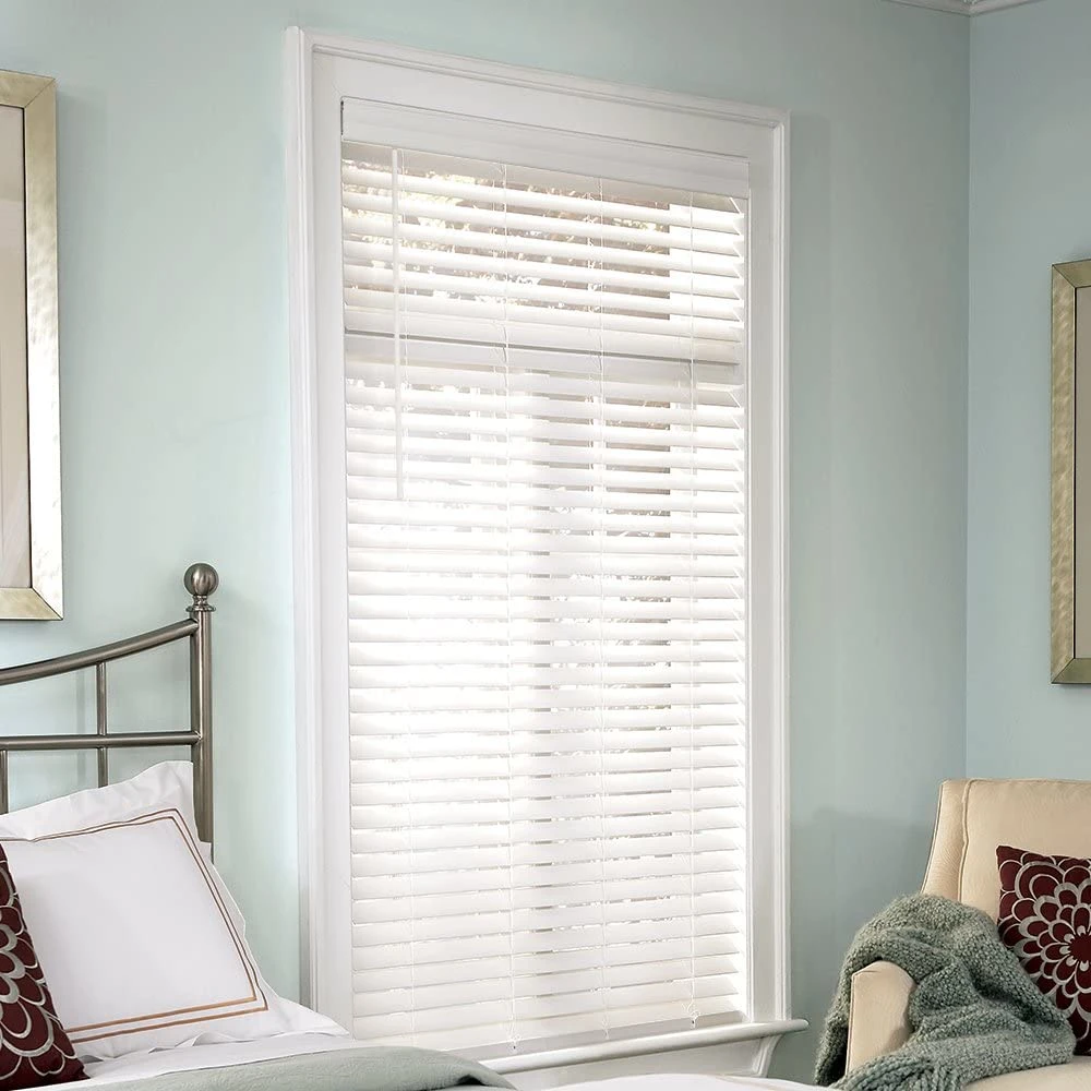 Anti-UV Privacy Slat Blinds PVC Vinyl Venetian Window Blinds