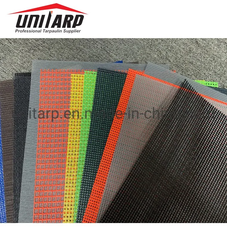 0.2mm 0.3mm PVC Woven Polyester Dipped Fabric PVC Mesh Tarpaulin Rolls