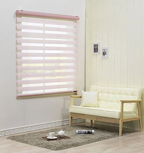 Blackout/Semi-Blackout Polyester Fabric Zebra Blinds