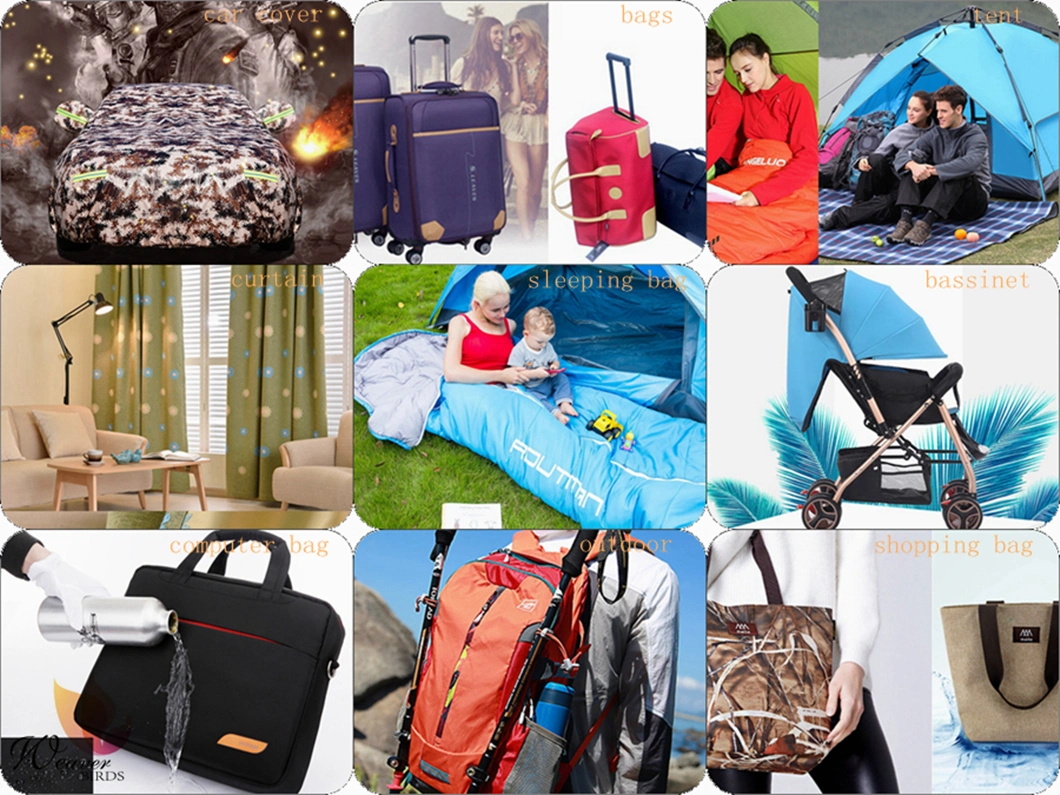 1680d Polyester Fabric with PU PVC Coating for Luggage and Bag