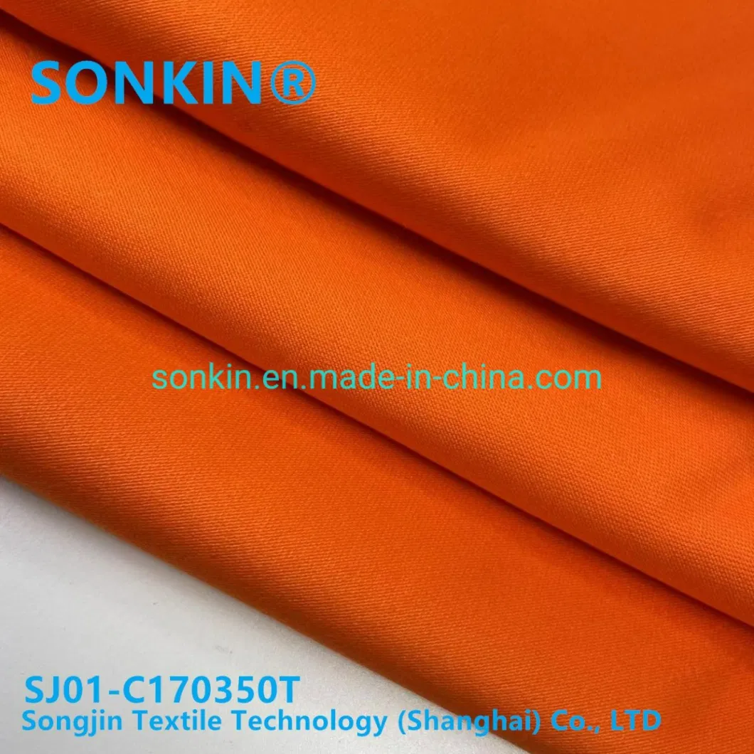 Wholesale Fire Retardant Cotton 16s*10s Satin Stretch Flame Retardant Woven Fabric