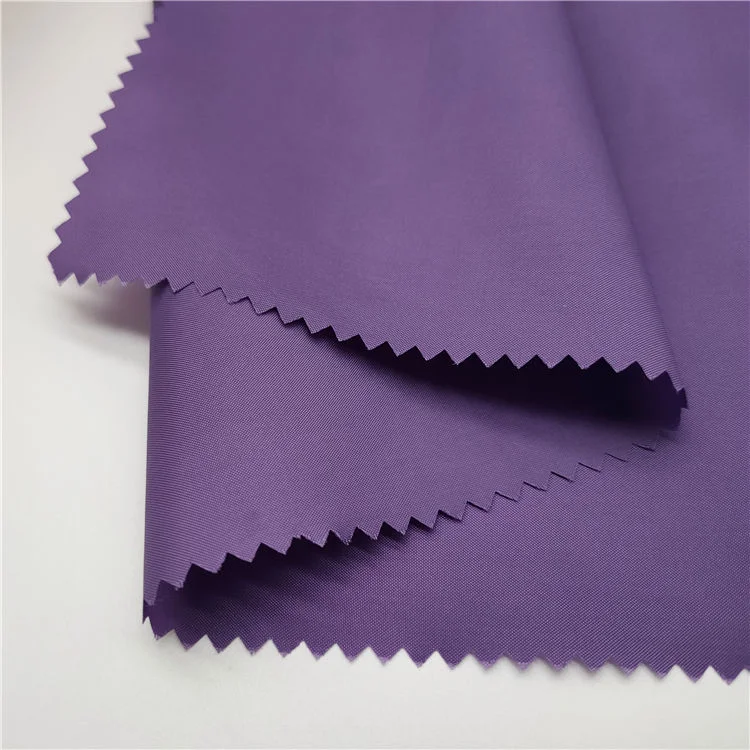 100%Polyester Fabric Raincoat Waterproof PVC Coating 190t Taffeta Fabric for Clothing Textile