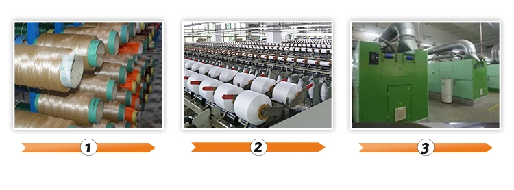 Znz 250d 500d 1000d Yarn for PVC Mesh Fabric