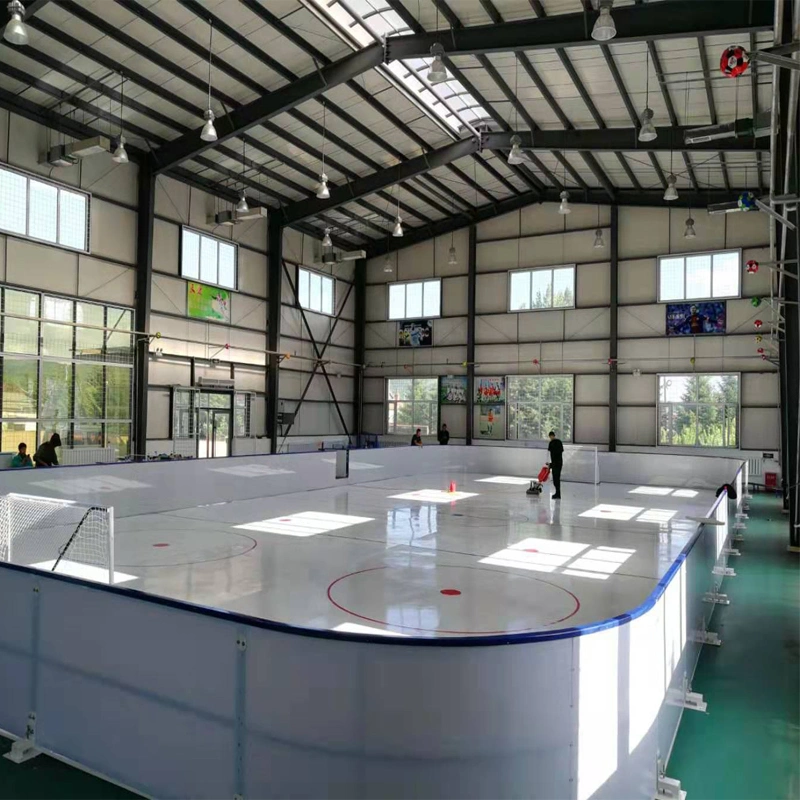 Hot Sale UHMWPE Material Super Glide Ice Skating Rink Synthetic Ice Panel