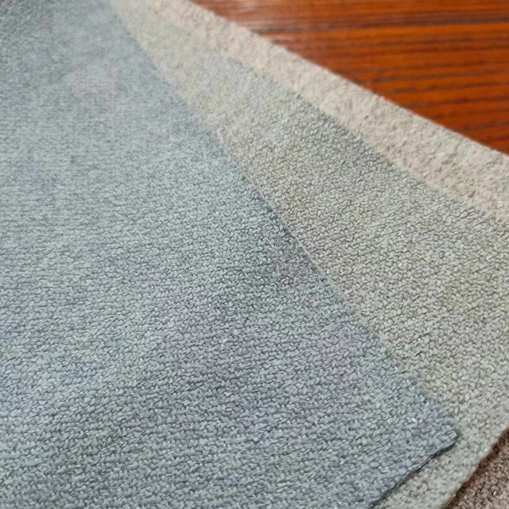 Woven Linen Look Polyester Jacquard Plain 280cm and 320cm Double Size Fabric-Beautyhome