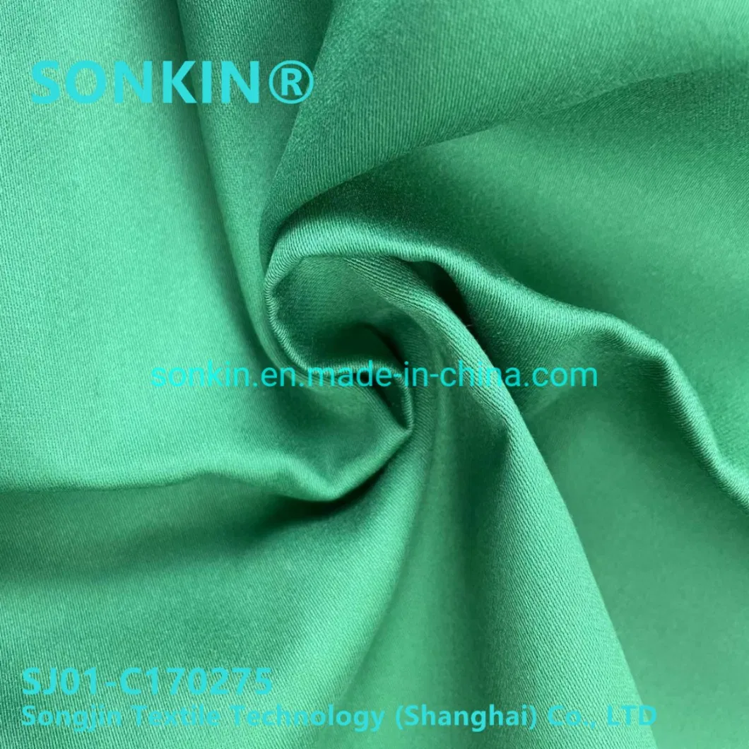 100% Cotton Satin Drill Flame Retardant Fabric for Workwear Uniform