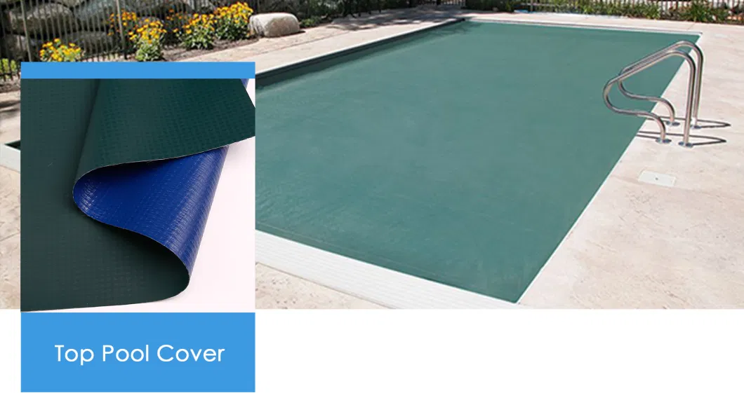 PVC Tarpaulin Cover 100% Polyester for Swimming Pool Top Cover