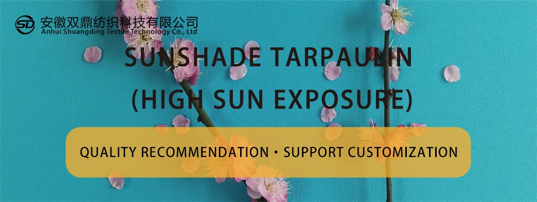Ready to Ship 100% Solution Dyed Polyester Waterproof Outdoor Sun Shade Fabric