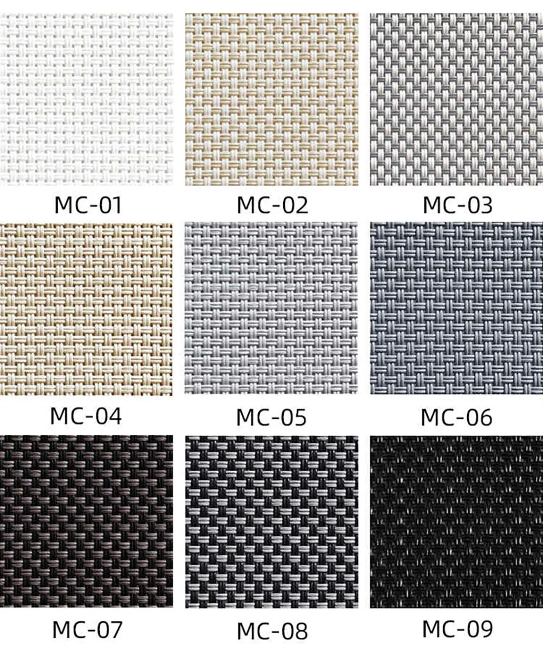 High Quality Waterproof UV Proof Polyester PVC Colorfast Sunscreen Blind Fabric