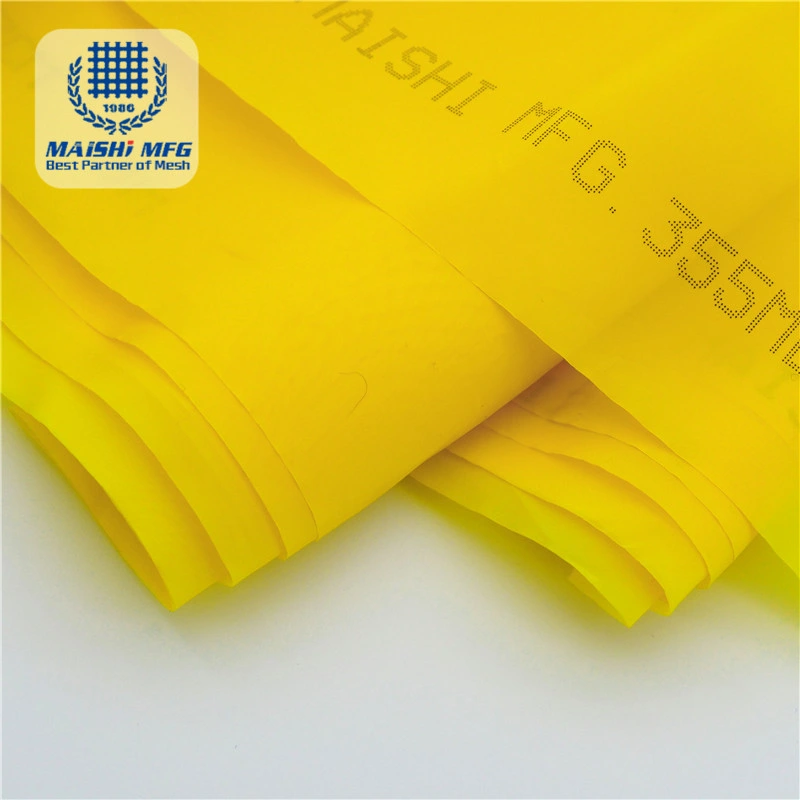 100% Polyester Monofilament Screen Mesh Printing Silk Fabric