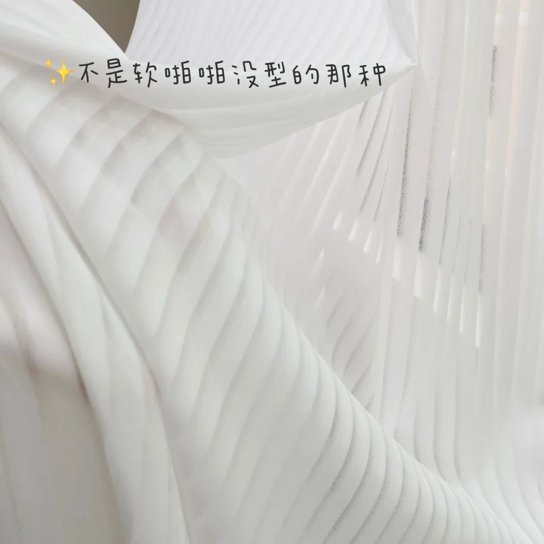 Popular Wholesale Curtain Blind Fabric Sheer Style