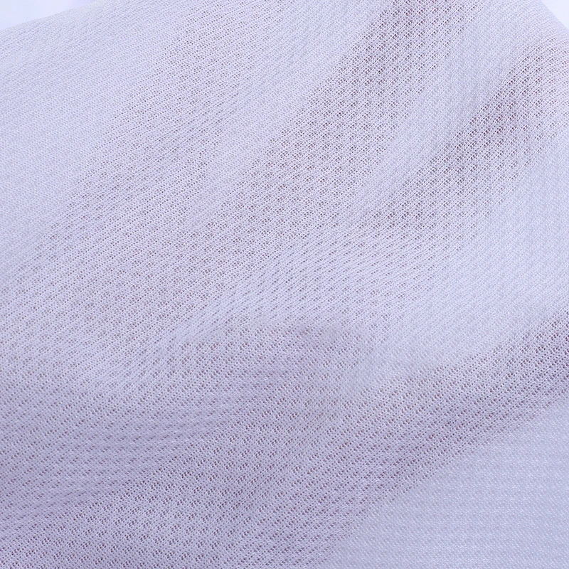 Dry Fit 100% Polyester Bird Eye Mesh Fabric for Sportswear Sport Shirt