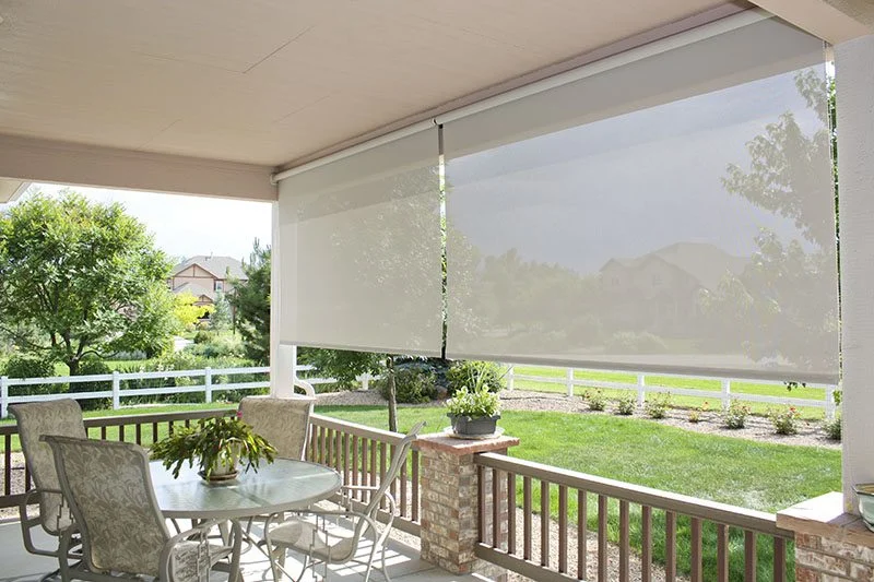 Screen Fabric Polyester Blackout Sunshade Blinds Roller for Windows Eco-Friendly Fireproof