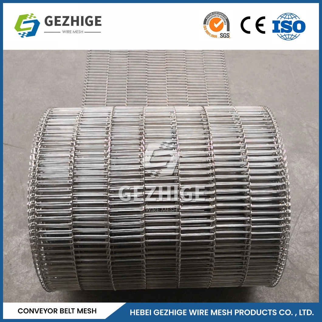 Gezhige Polyester Nylon Dry Woven Wire Mini Food Conveyor Belt Filter Fabric Screen Printing Polyester Mesh