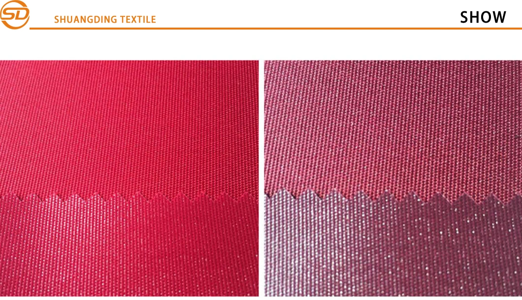 High Quality 100% Polyester Silver Coated Taffeta Fabric for Tent Car Cover Umbrella Sun Shade