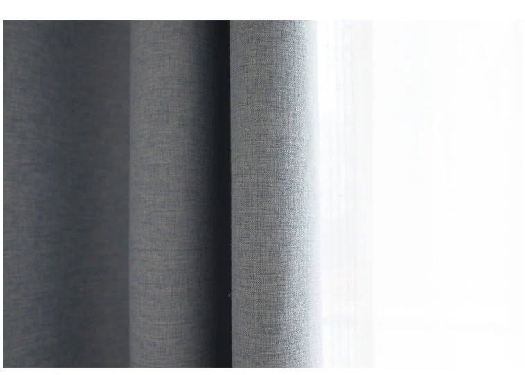 Cheap Promotional Fashion Style 85-90% Curtain Blackout Fabric Curtain for Office
