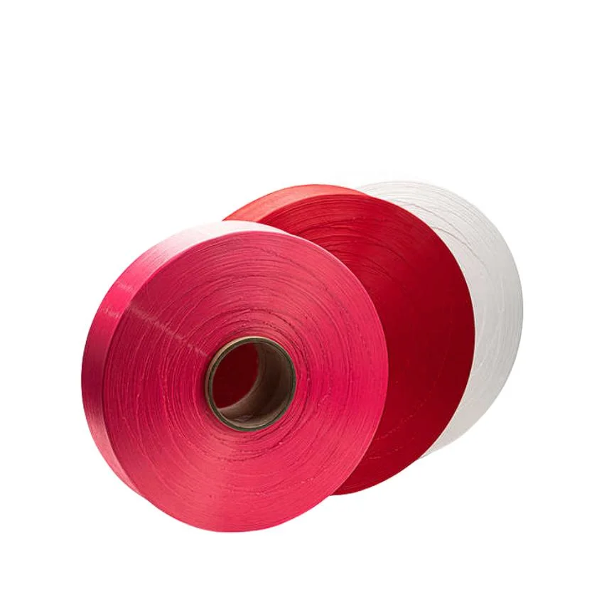 Fully Drawn FDY Bulk PVC Coated Multiple Folded Tube Virgin Colors Dyed 120 Denier Polyester Cord Yarn 65D 110d 300dtex Count