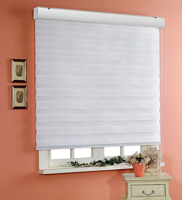 Polyester Wholesale Window Blind New Modern Sun Blackout Day and Night Zebra Blinds Shades Fabric