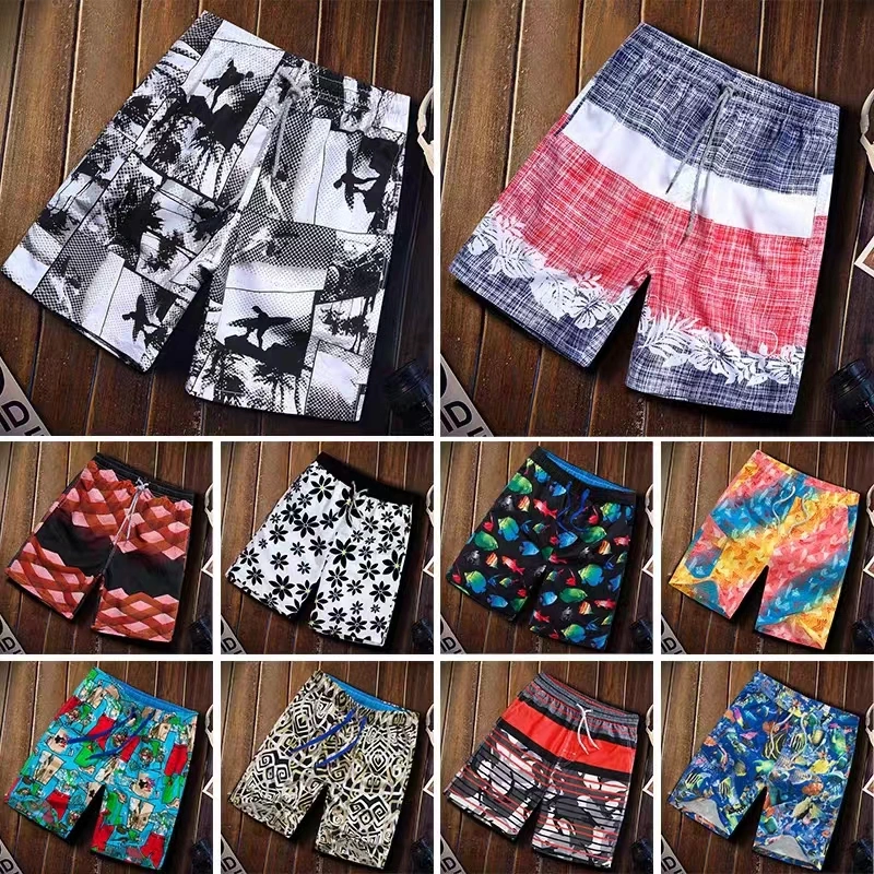 Quick-Drying Printed Poly Printing Microfiber Twill Polyester Fabric for Beach Pants