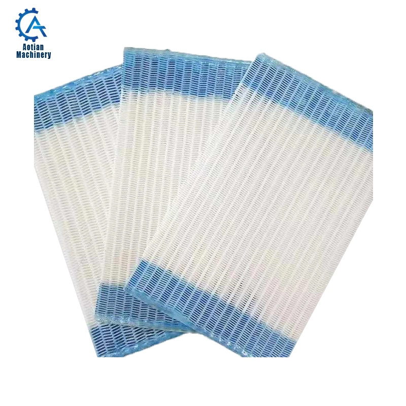 Paper Recycling Machine Polyester Mesh Fabric Spiral Dryer Screen Fabric