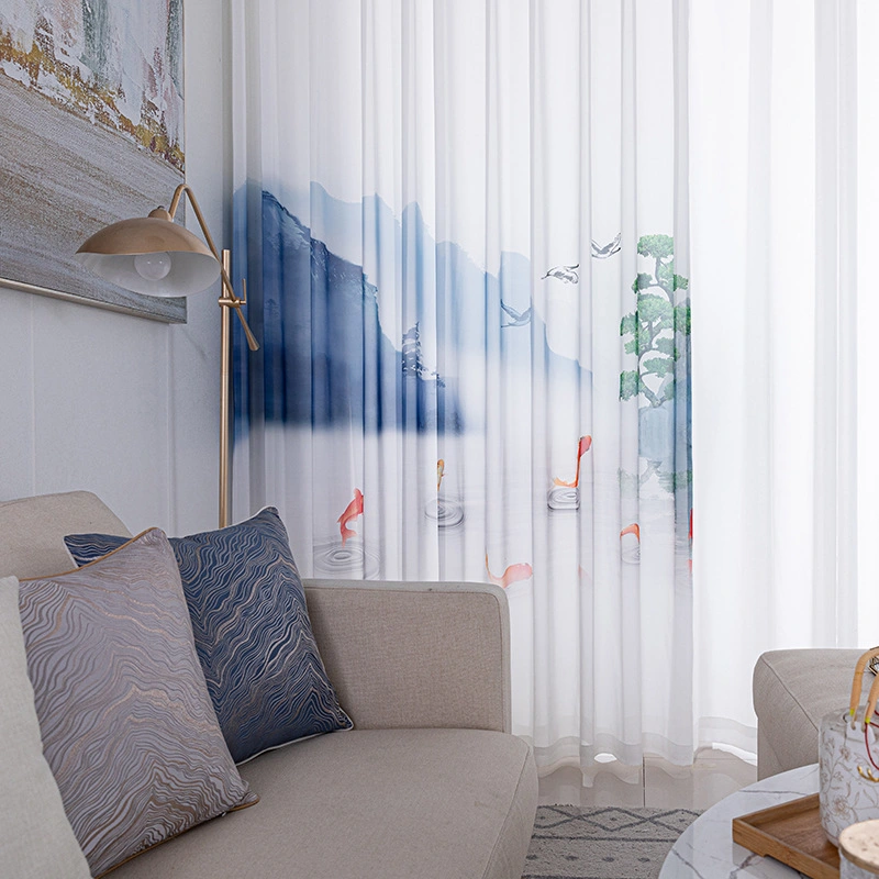 Window Blind Sheer Curtain Fabric